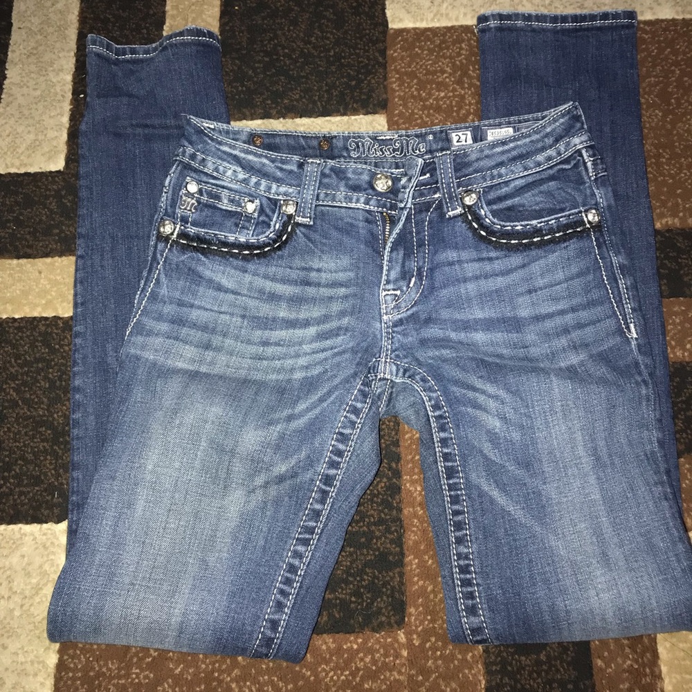 Miss me skinny jeans size 27